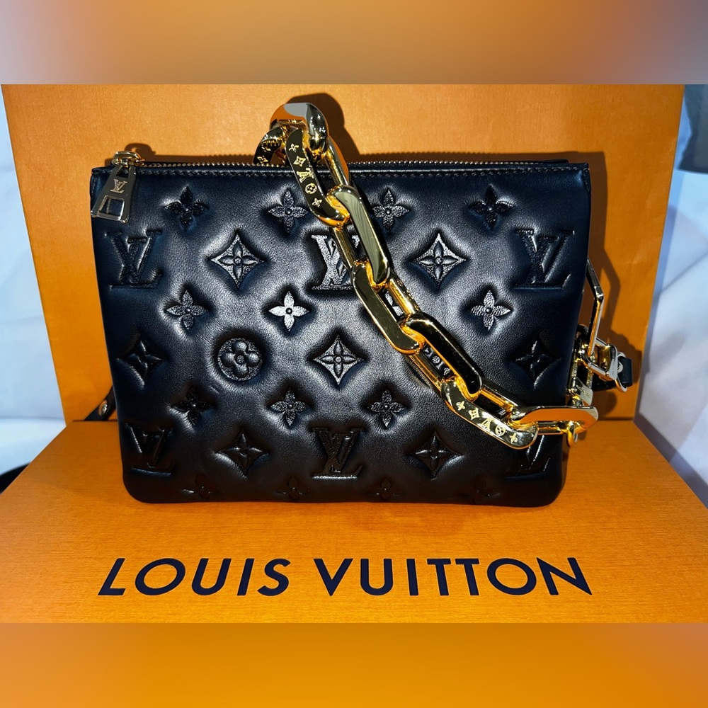 Louis Vuitton Coussin BB Crossbody Bag with Gold Chain